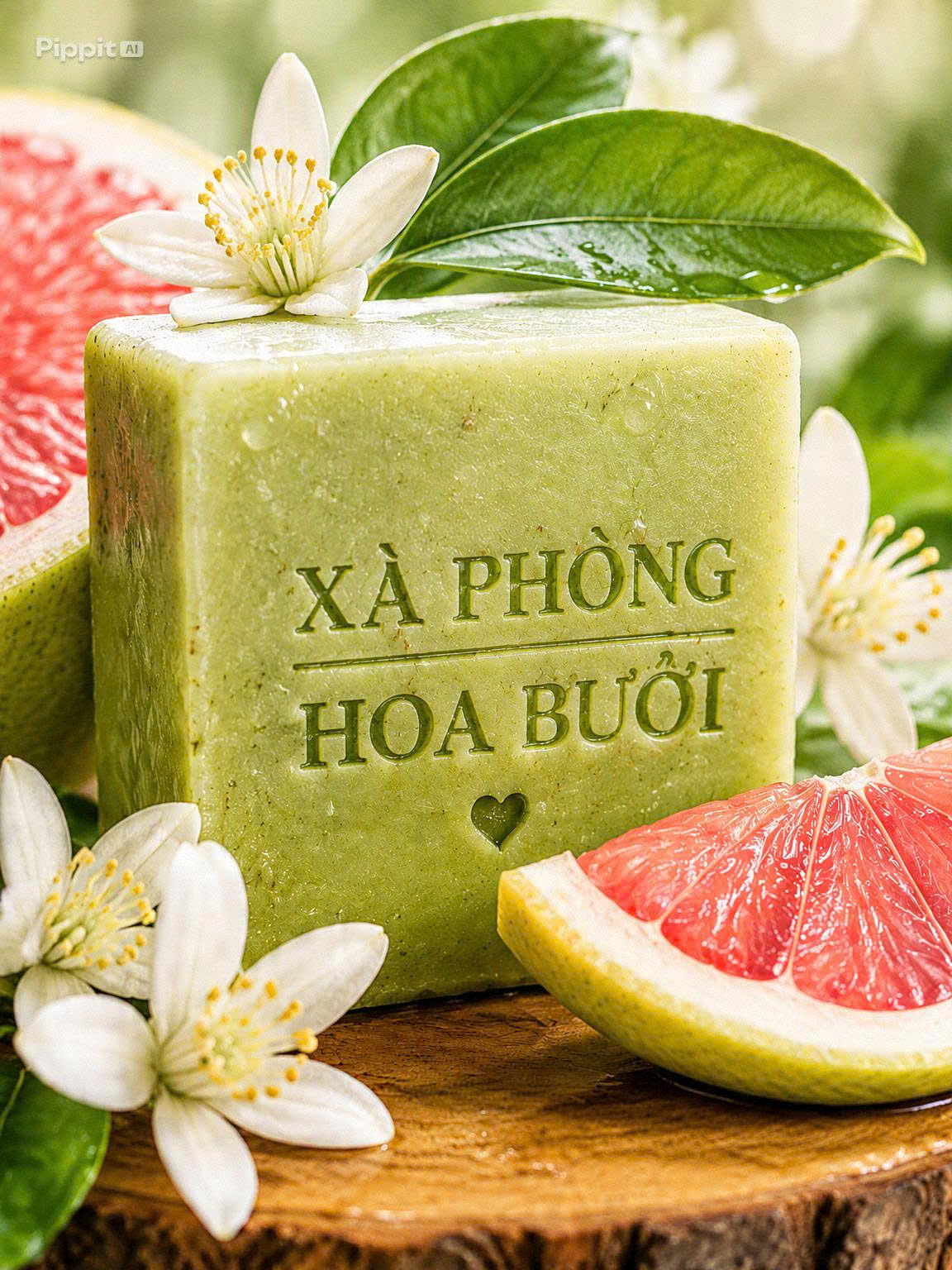 Xà Phòng Hoa Bưởi Tự Nhiên Natural Soap - Ảnh 2