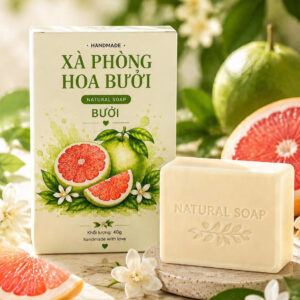 Xà Phòng Hoa Bưởi Tự Nhiên Natural Soap