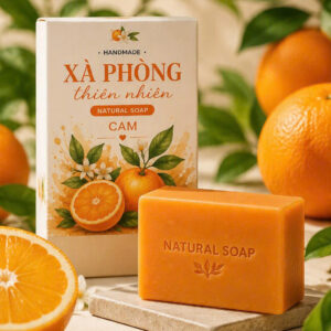 Xà Phòng Cam Natural Soap