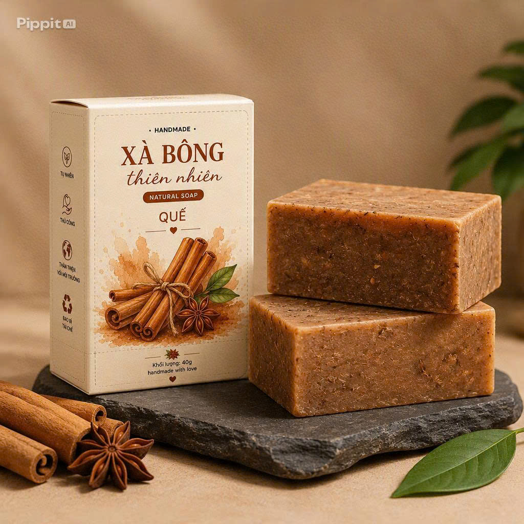 Xà Phòng Quế Natural Soap