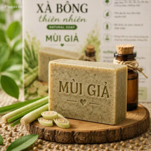 Xà Phòng Thiên Nhiên Mùi Già Natural Soap